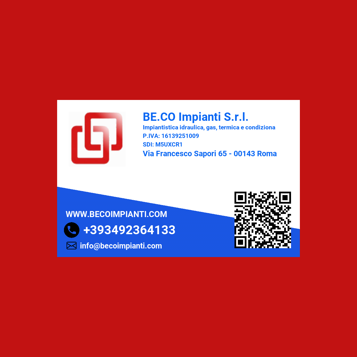 Digital card BE.CO Impianti S.r.l.